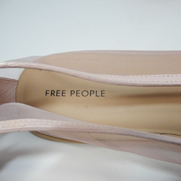 Free People Pink Bow Flats - Picture 13 of 16